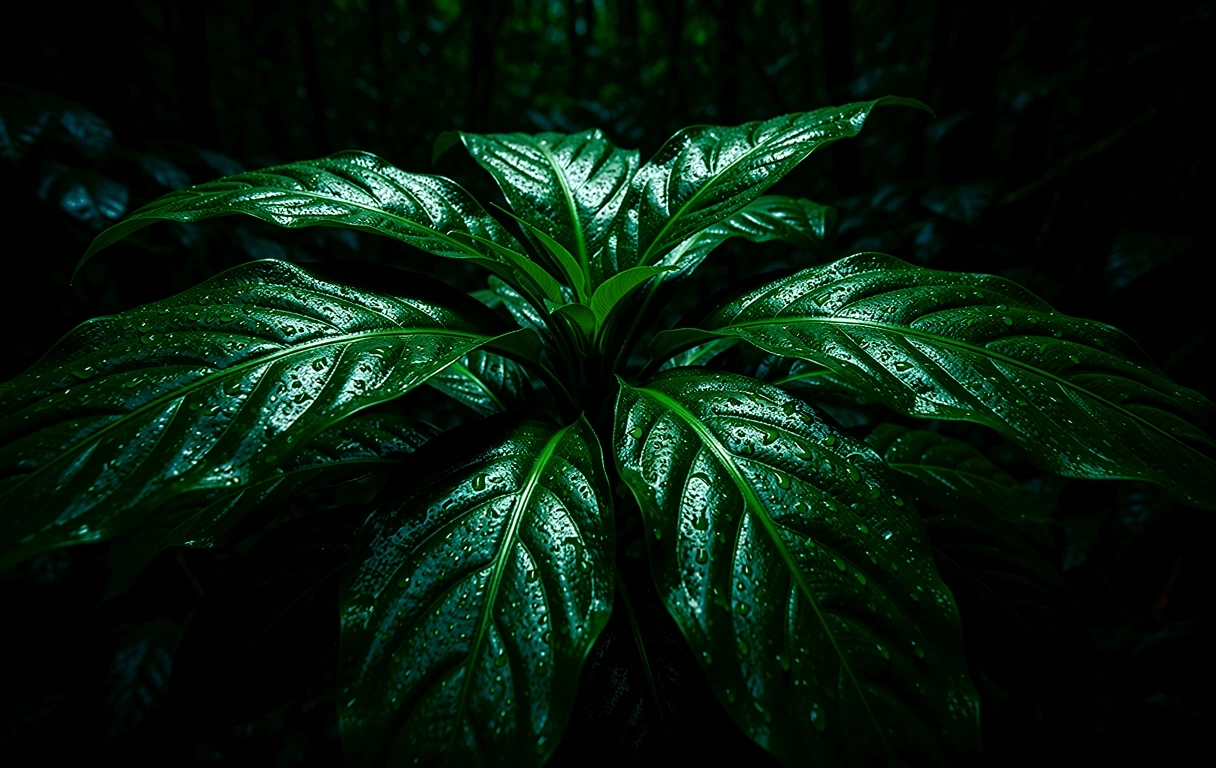 Botanical landscape of the Indonesian tropics